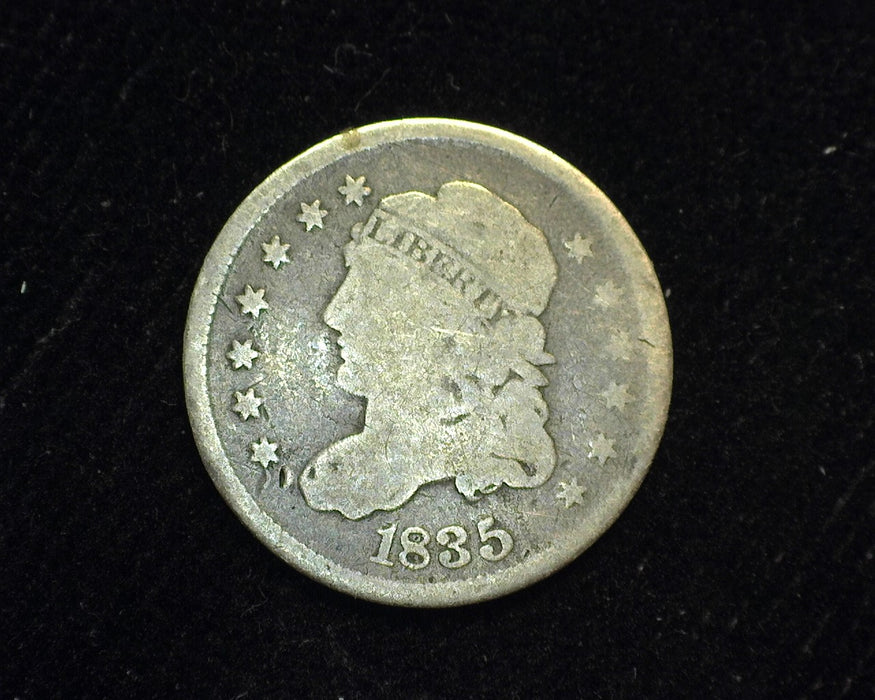 1835 Capped Bust Half Dime VG - US Coin