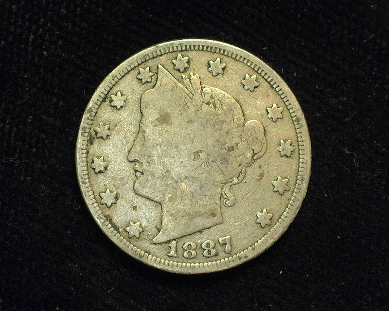 1887 Liberty Head Nickel VG - US Coin