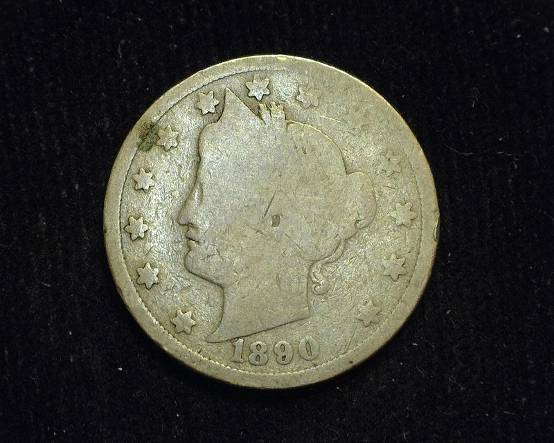 1890 Liberty Head Nickel AG - US Coin