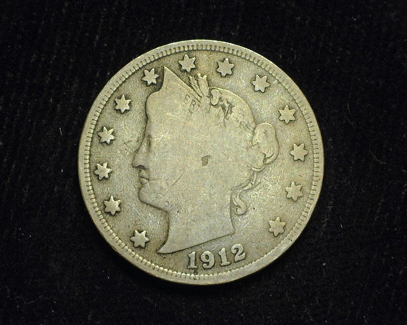 1912 S Liberty Head Nickel VG - US Coin