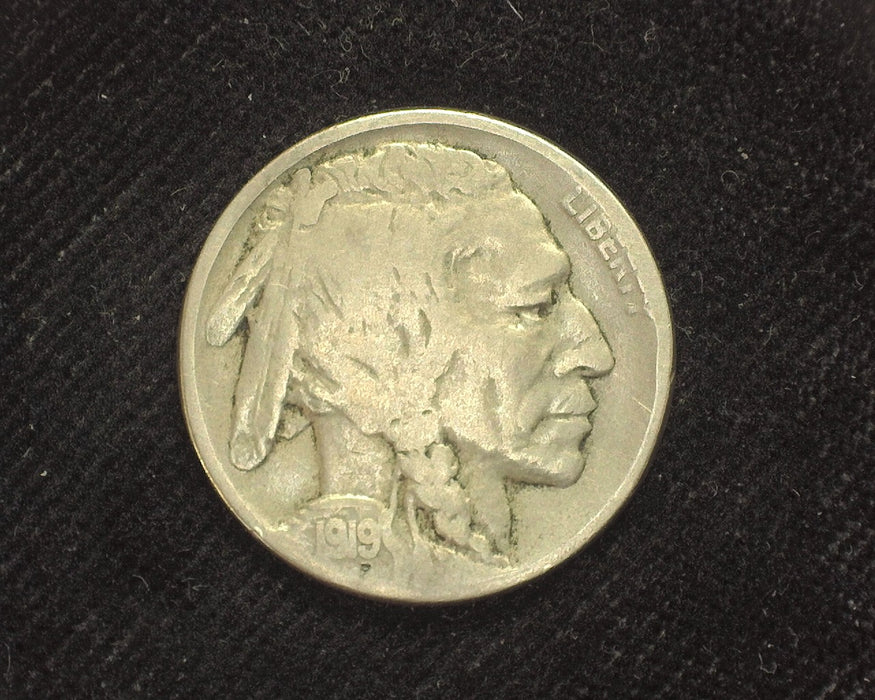 1919 D Buffalo Nickel VG - US Coin