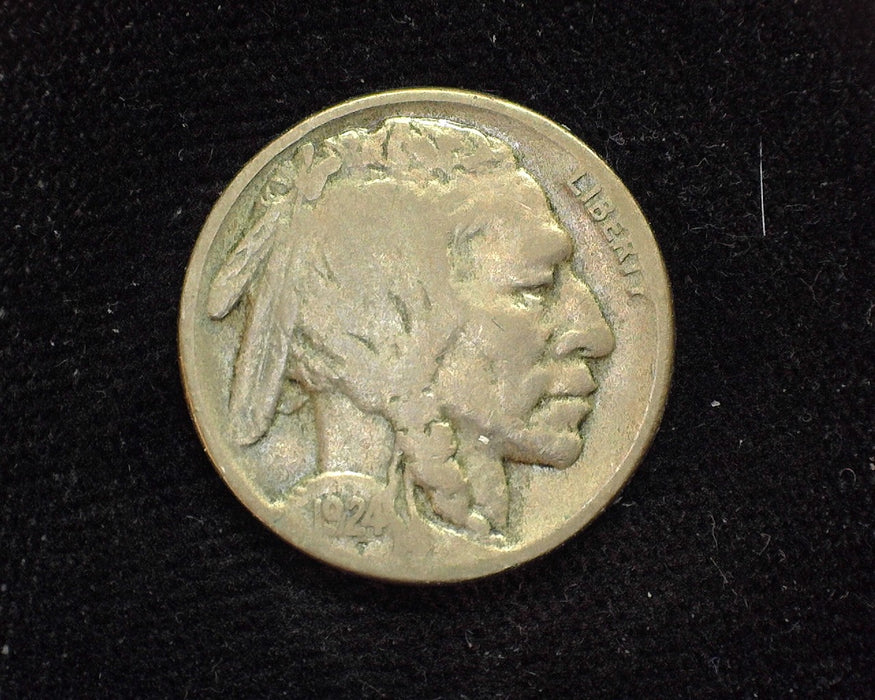 1924 S Buffalo Nickel VG - US Coin