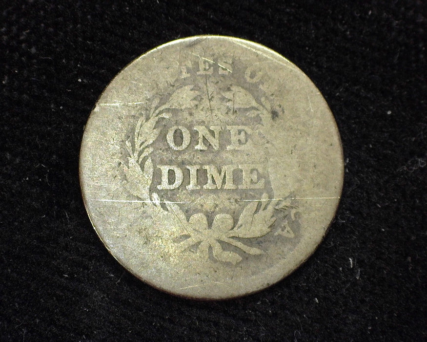 1837 Liberty Seated Dime AG No stars - US Coin