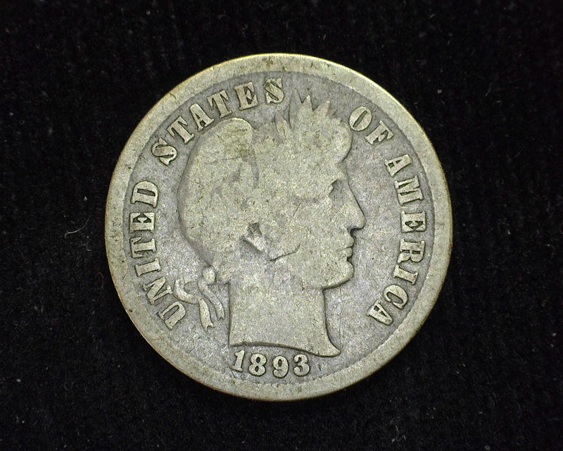 1893 S Barber Dime G - US Coin