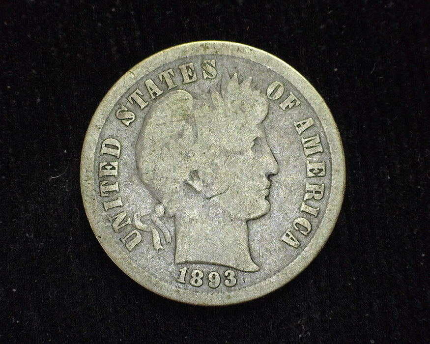 1893 S Barber Dime G - US Coin