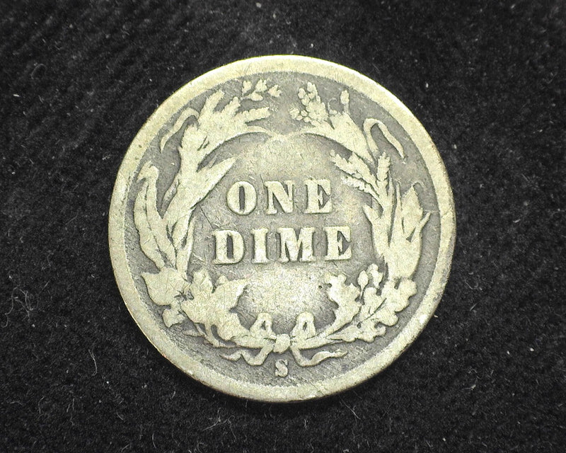 1896 S Barber Dime G - US Coin