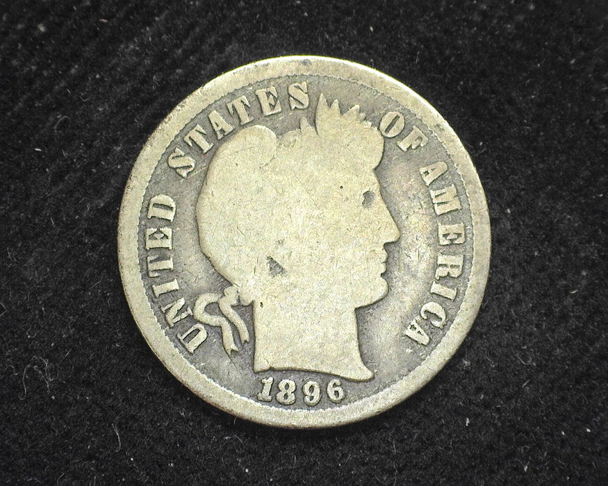 1896 S Barber Dime G - US Coin