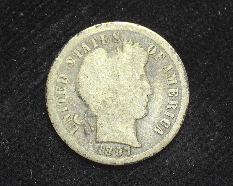 1897 Barber Dime G - US Coin