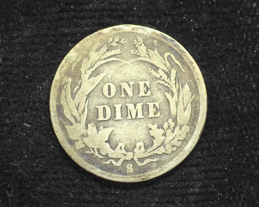 1897 S Barber Dime G - US Coin
