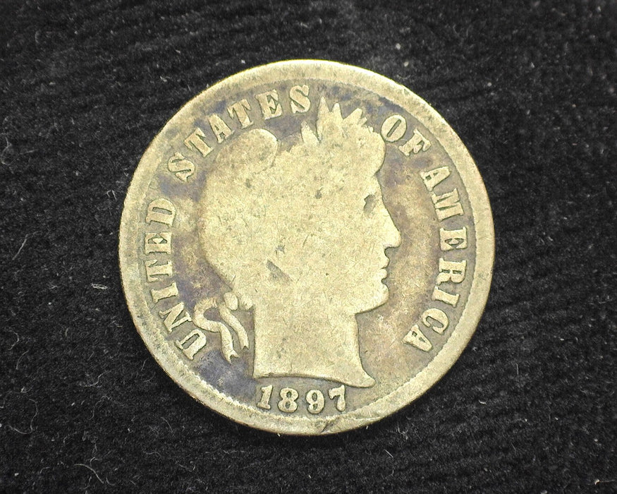 1897 S Barber Dime G - US Coin