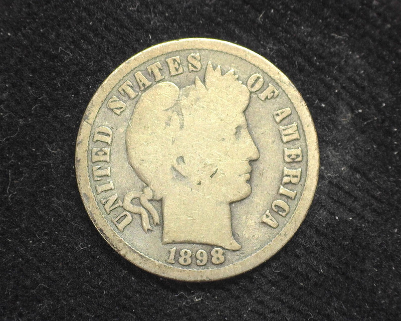 1898 S Barber Dime G - US Coin