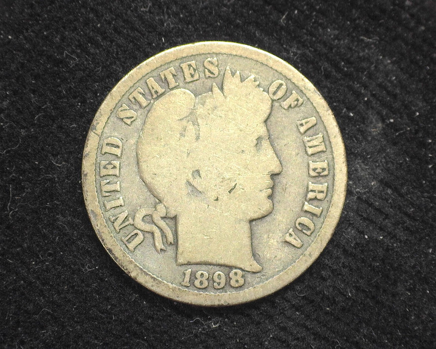 1898 S Barber Dime G - US Coin
