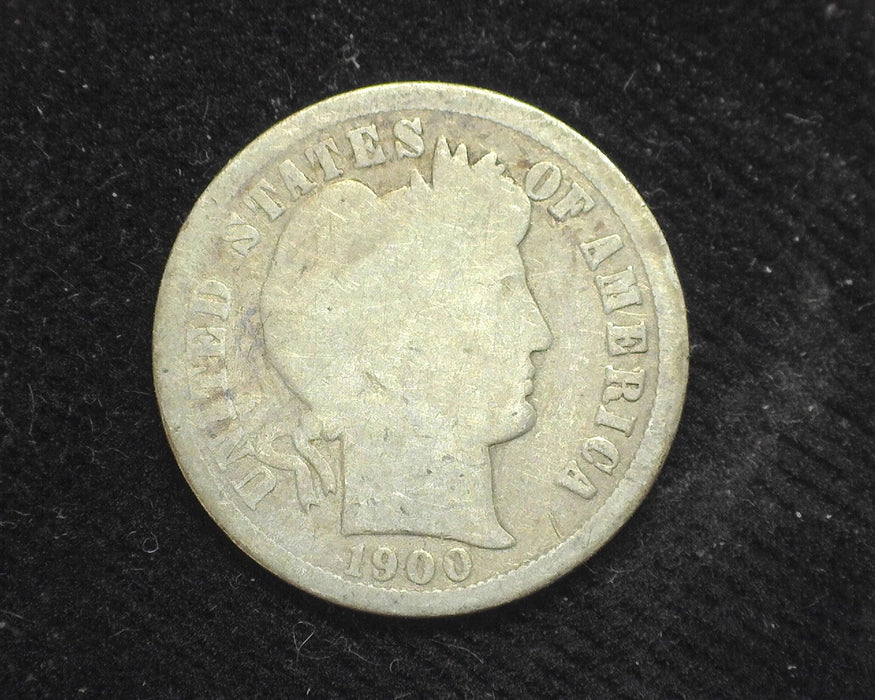 1900 O Barber Dime AG - US Coin