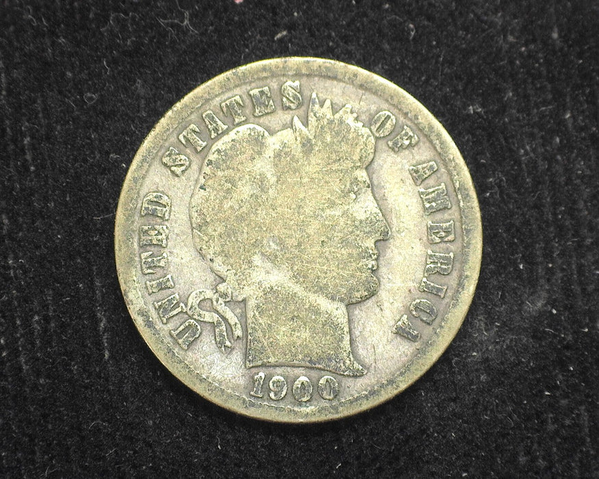 1900 S Barber Dime G - US Coin