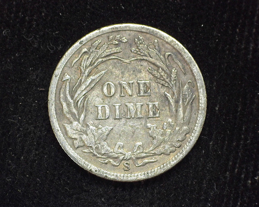 1903 S Barber Dime F Scratched - US Coin