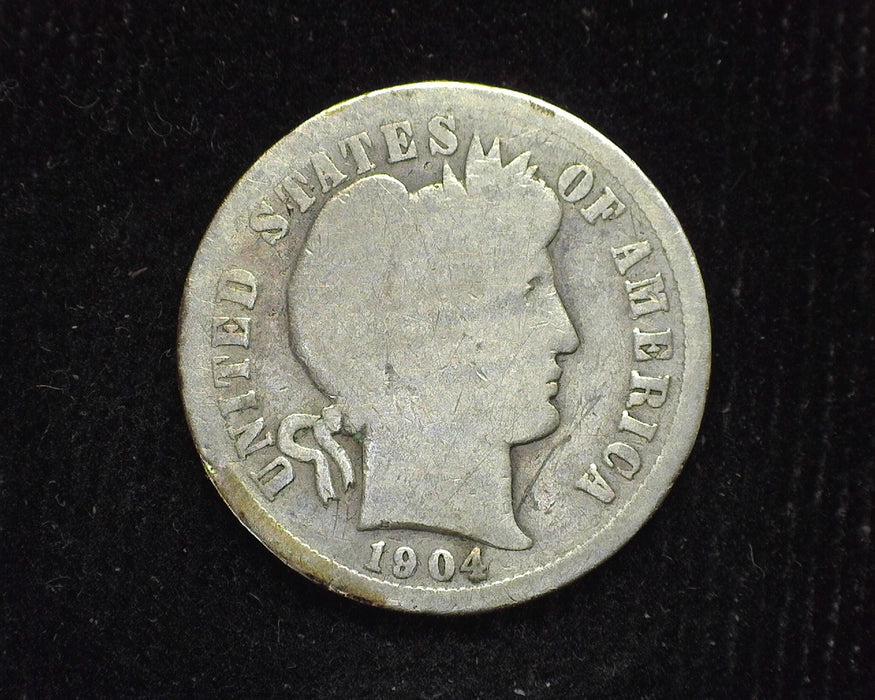 1904 S Barber Dime G - US Coin