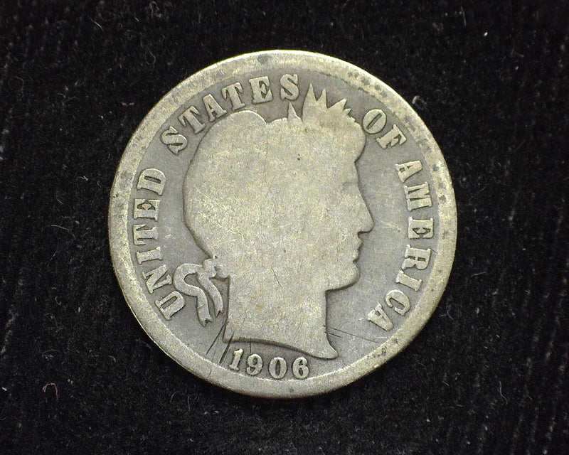 1906 O Barber Dime G - US Coin