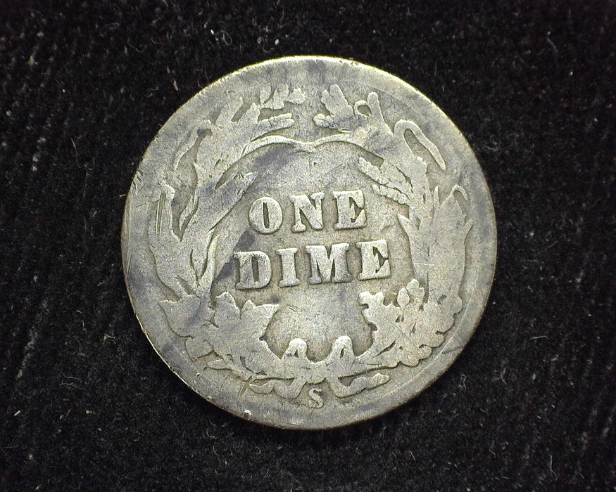 1909 S Barber Dime G - US Coin