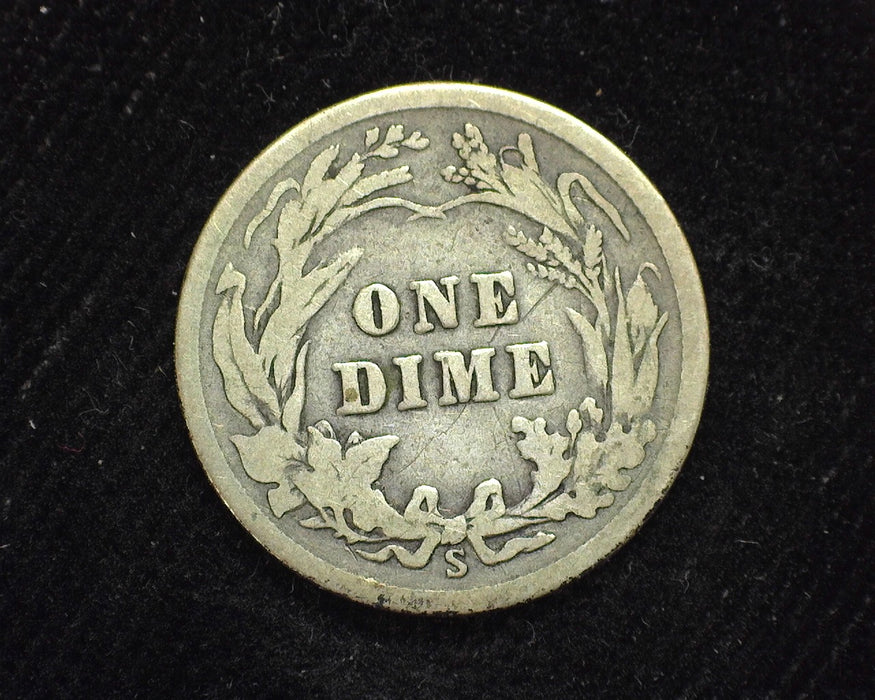 1913 S Barber Dime G - US Coin