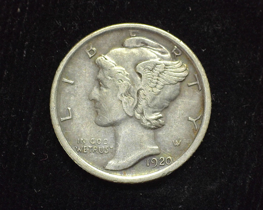 1920 S Mercury Dime XF - US Coin