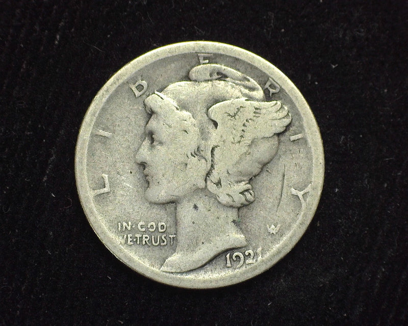 1921 D Mercury Dime G/VG - US Coin