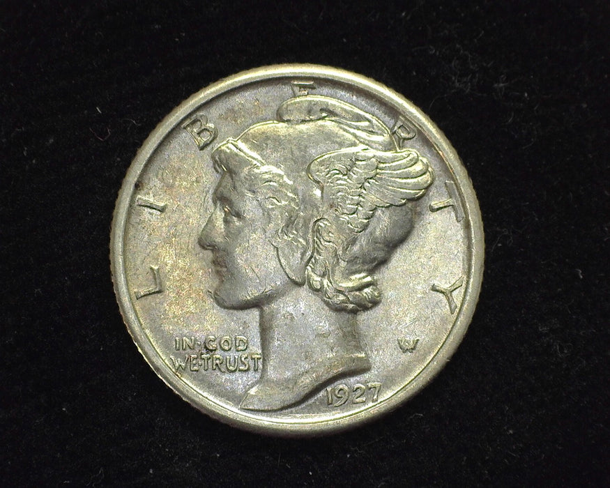 1927 Mercury Dime AU-50 - US Coin