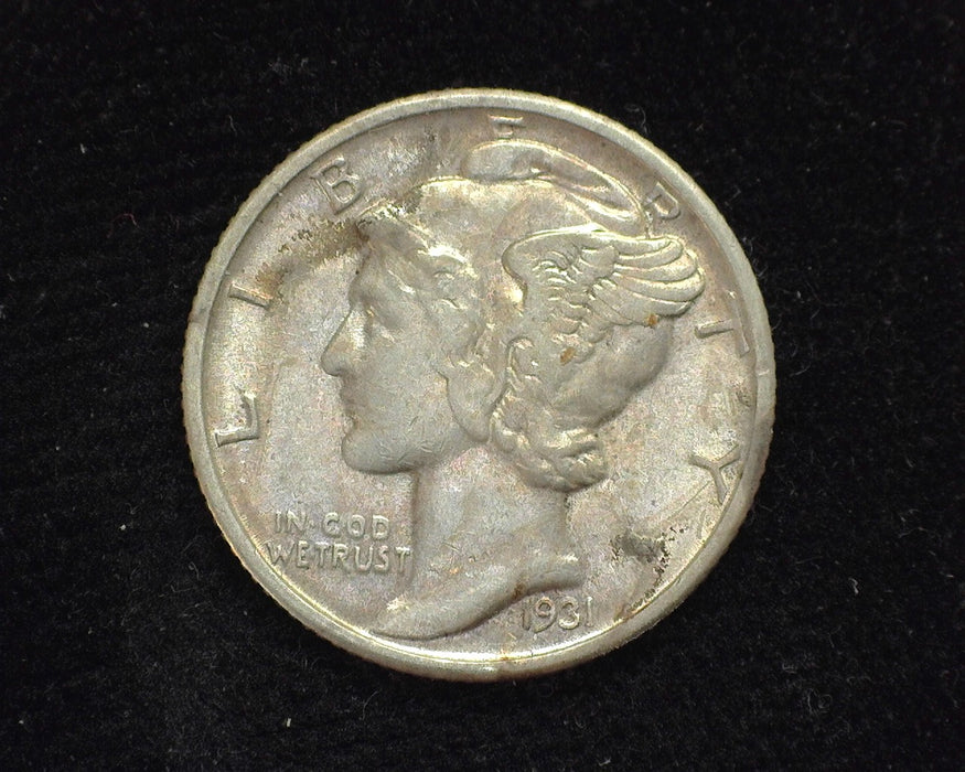 1931 S Mercury Dime AU-50 - US Coin