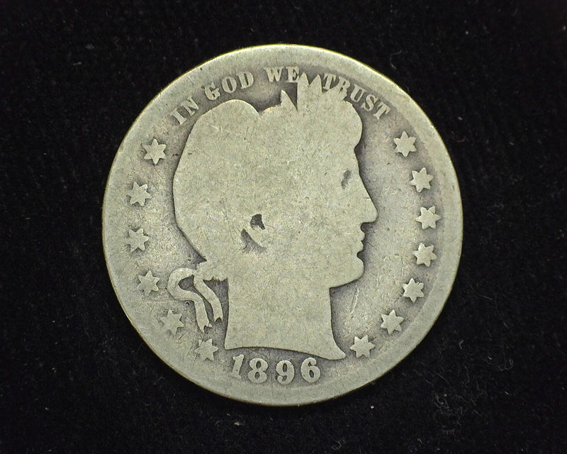 1896 O Barber Quarter AG - US Coin