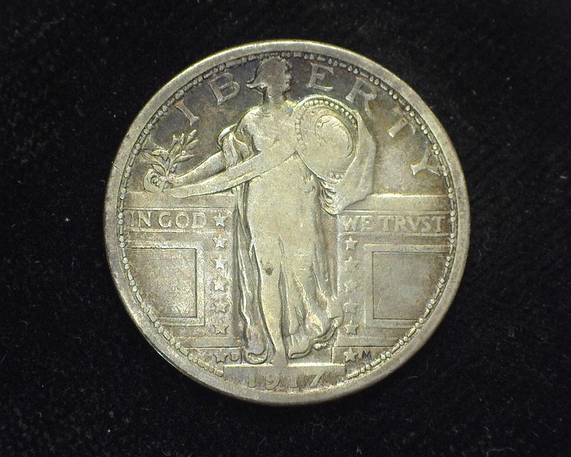 1917 D Type 1 Standing Liberty Quarter VG - US Coin