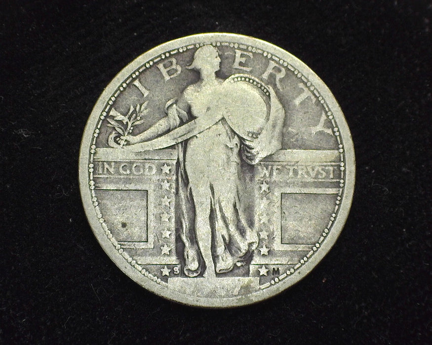 1917 S Type 1 Standing Liberty Quarter G - US Coin