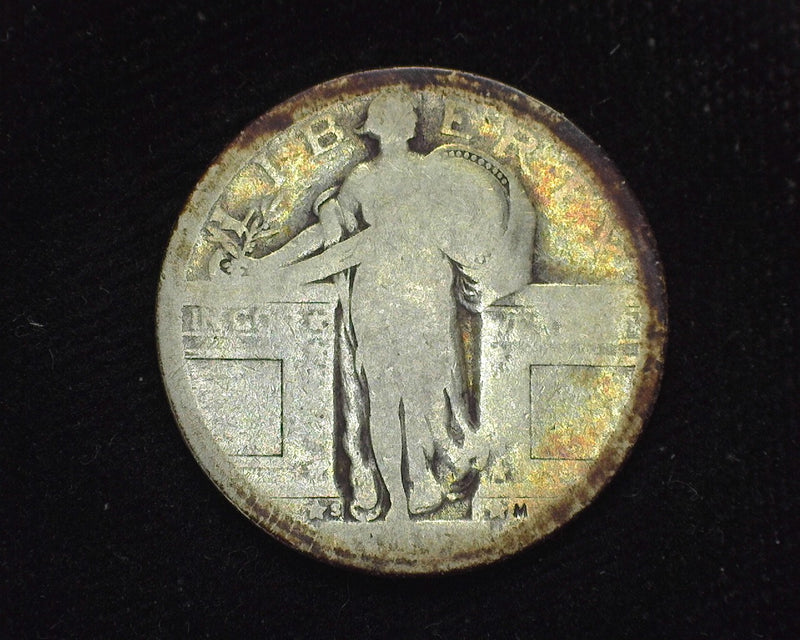 1917 S Type 1 Standing Liberty Quarter AG No date - US Coin