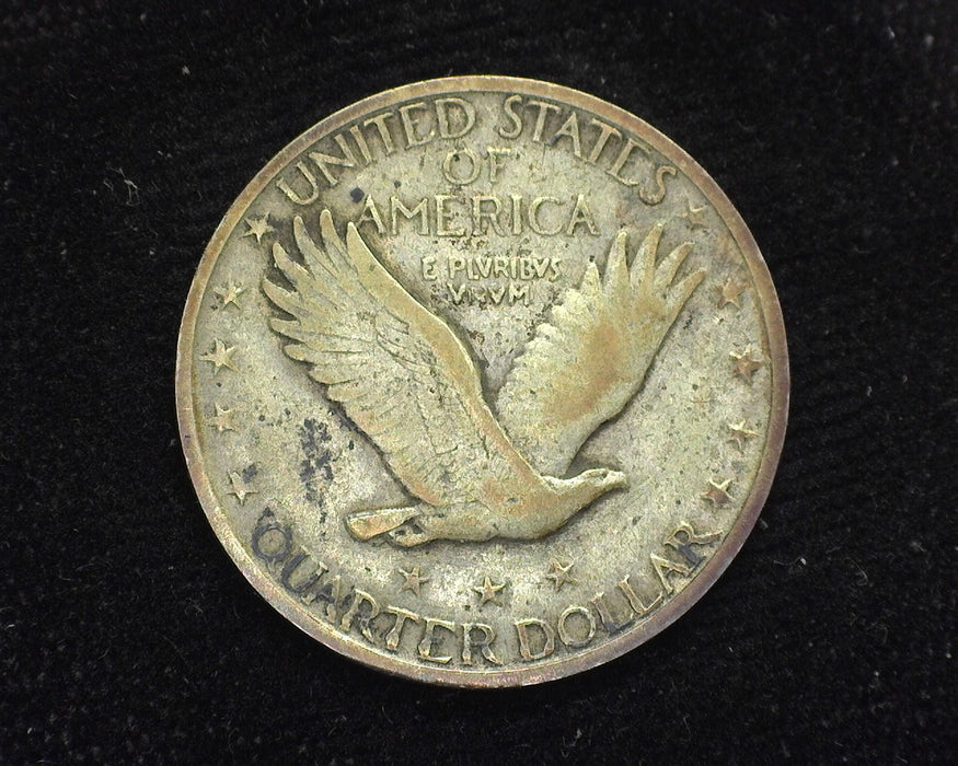 1917 Type 2 Standing Liberty Quarter F - US Coin