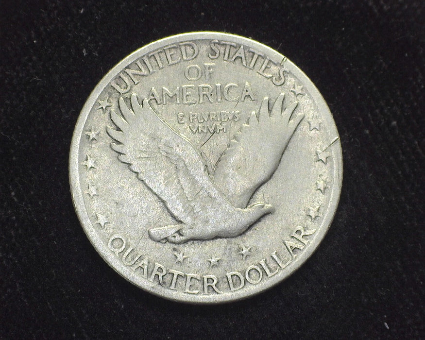 1919 D Standing Liberty Quarter VG/F Cleaned - US Coin