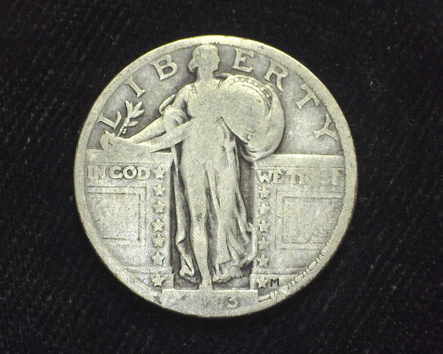 1923 Standing Liberty Quarter G - US Coin