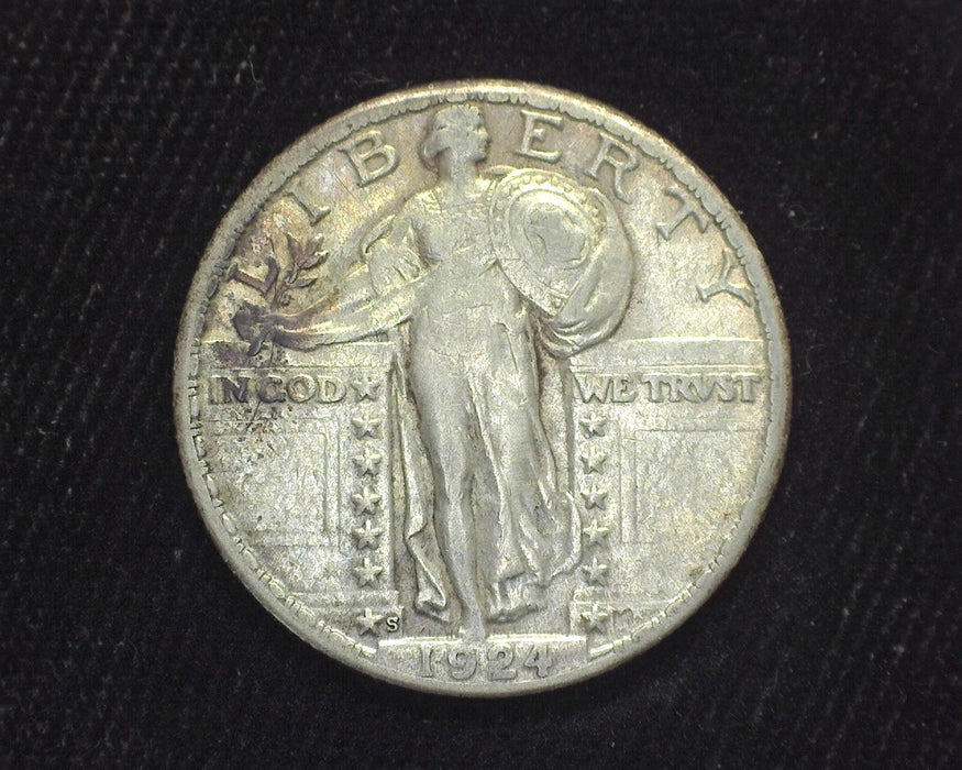 1924 S Standing Liberty Quarter XF-40 - US Coin