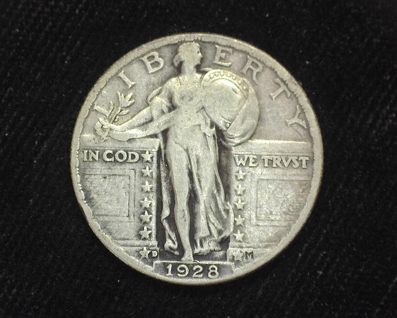 1928 Standing Liberty Quarter F - US Coin