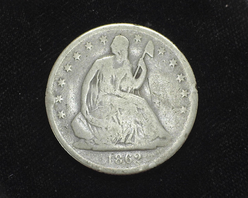 1862 O Liberty Seated Half Dollar G - US Coin