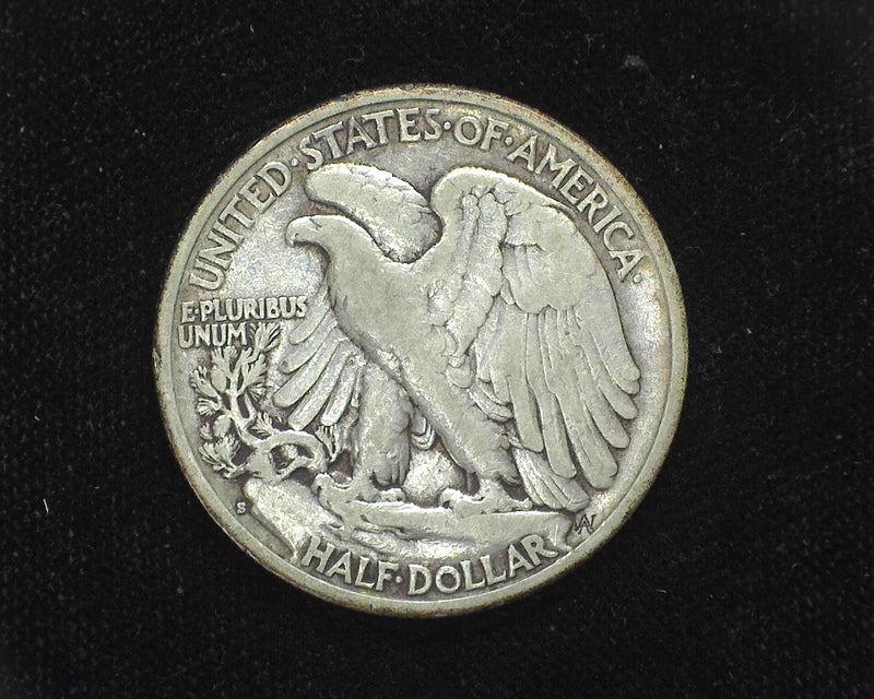 1927 S Liberty Walking Half Dollar F - US Coin