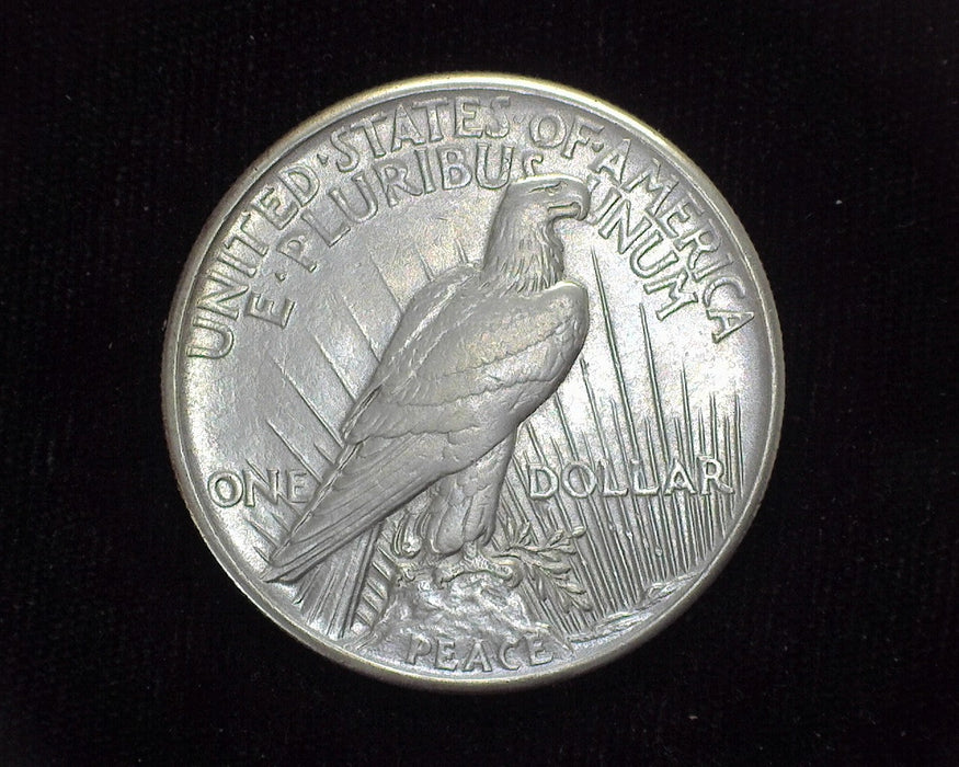 1921 Peace Dollar AU Cleaned - US Coin