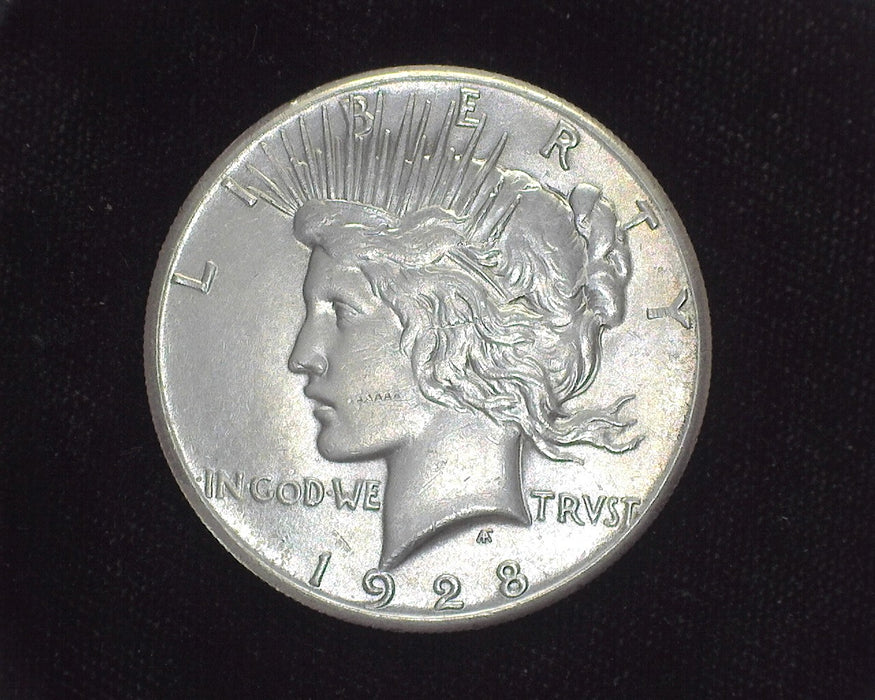 1928 Peace Dollar AU - US Coin