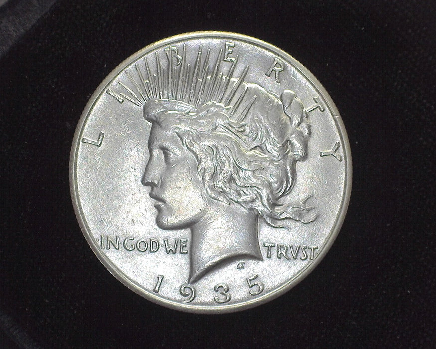 1935 S Peace Dollar AU-50 - US Coin