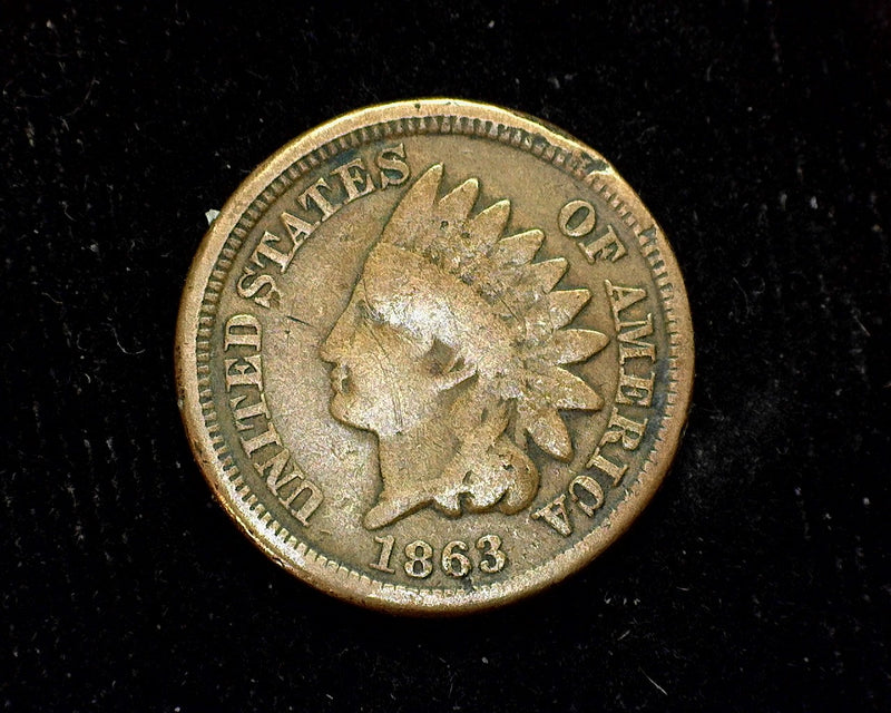 1863 Indian Head Penny/Cent G - US Coin