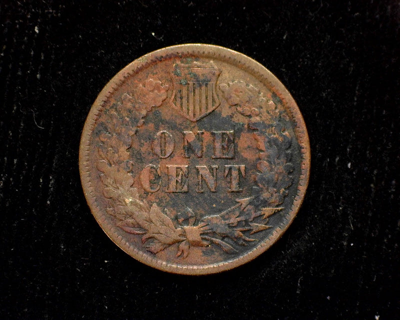 1881 Indian Head Penny/Cent VF Corrosion. - US Coin