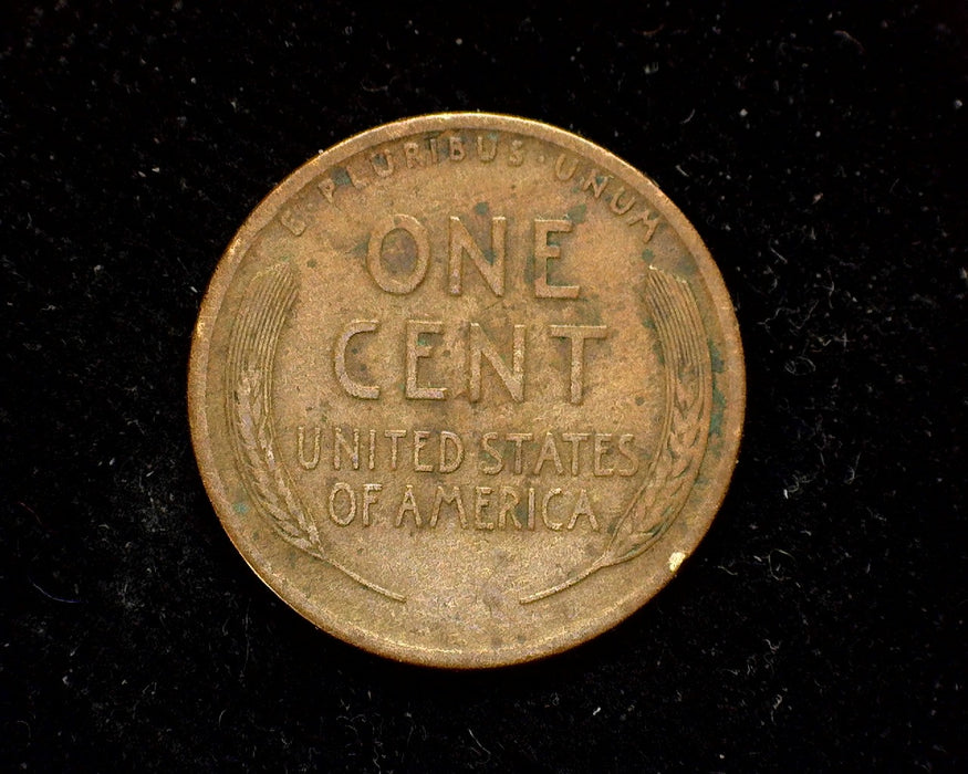 1909 S Lincoln Wheat Penny/Cent F Spots - US Coin