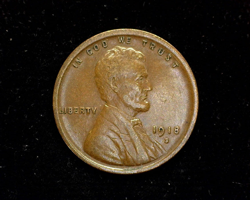 1918 S Lincoln Wheat Penny/Cent XF-40 - US Coin
