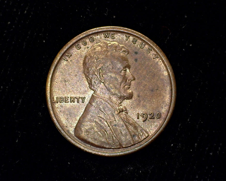 1920 Lincoln Wheat Penny/Cent AU - US Coin