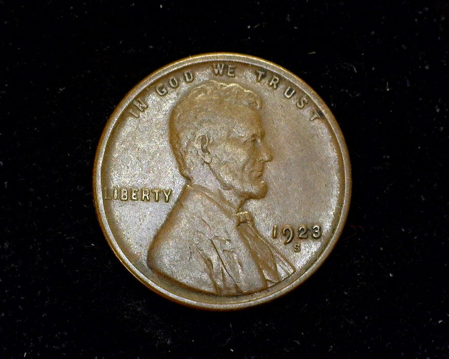 1923 S Lincoln Wheat Penny/Cent VF/XF - US Coin