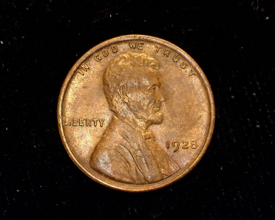 1928 Lincoln Wheat Penny/Cent AU - US Coin