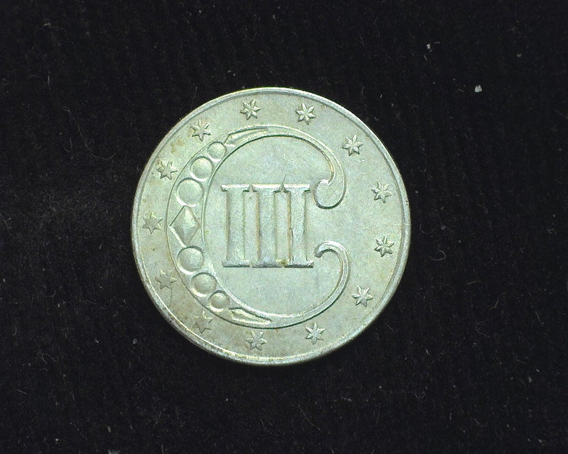 1852 Three Cent Silver VF - US Coin