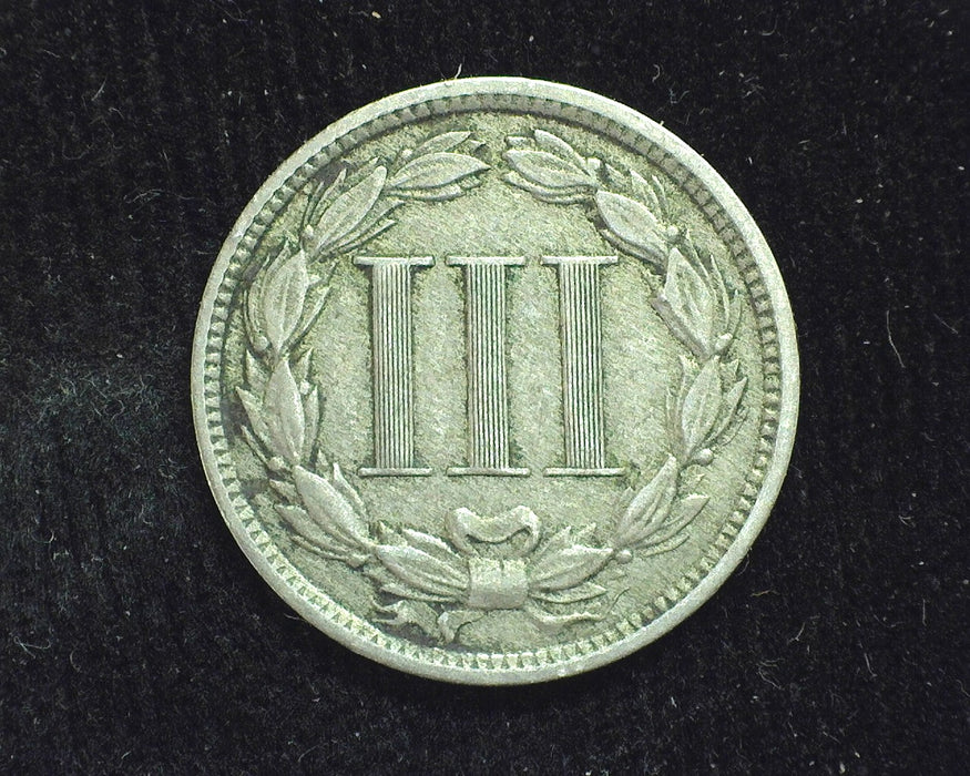 1881 Three Cent Nickel VF - US Coin